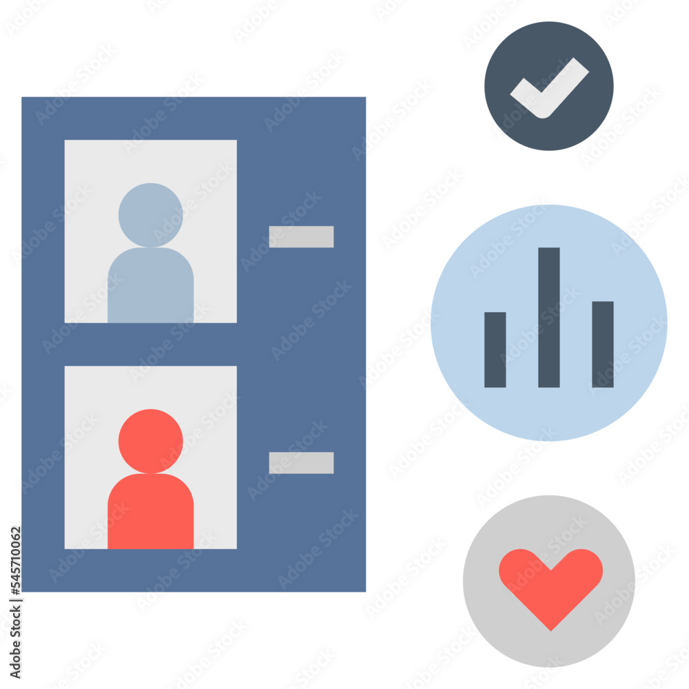 poll flat style icon poll flat style icon
