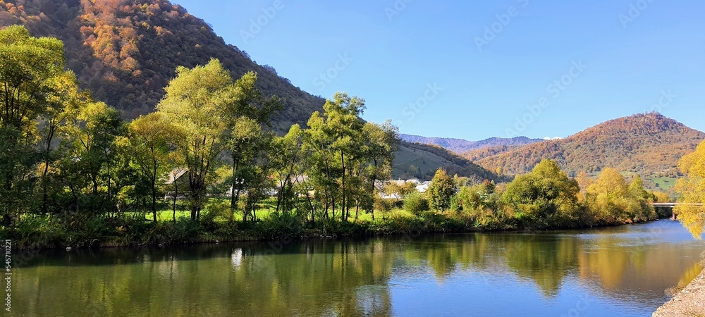 autumn in the mountains