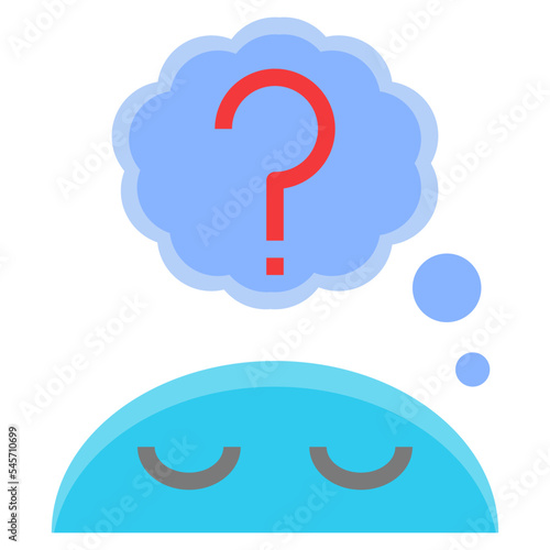 rather flat style icon