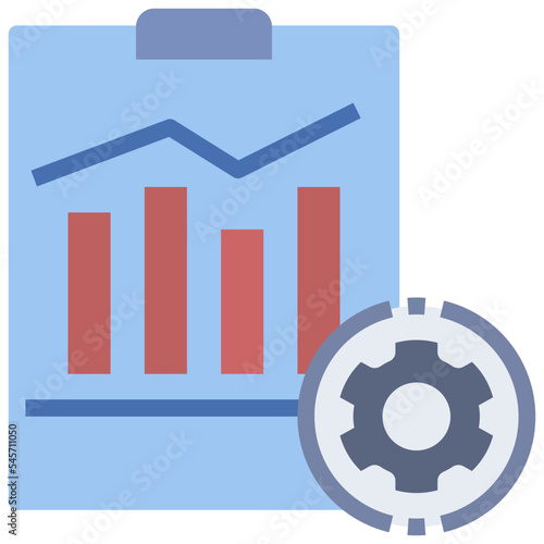result flat style icon