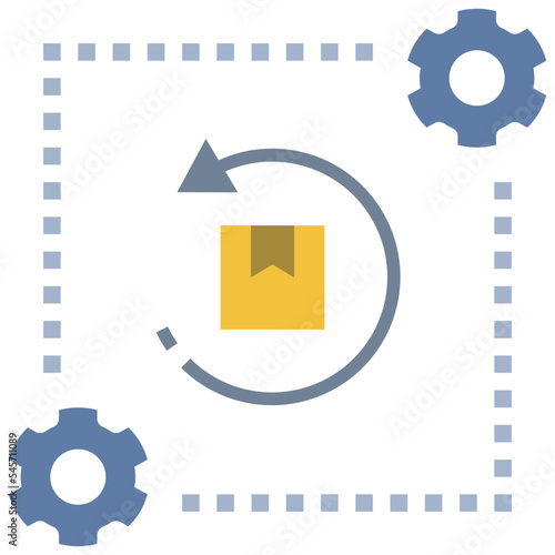 return flat style icon