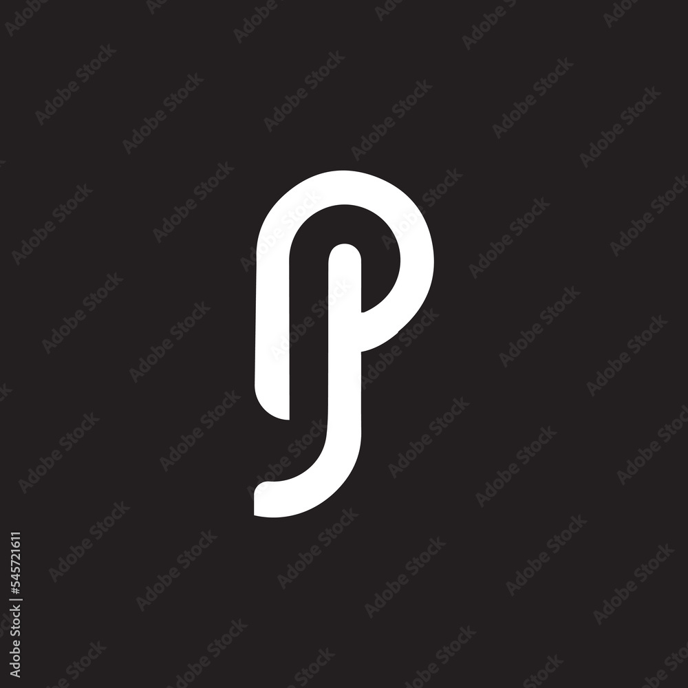 Creative Letter PJ JP Logo Design Icon , JP PJ Vector Logo Template Creative Letter PJ JP Logo Design Icon , JP PJ Vector Logo Template