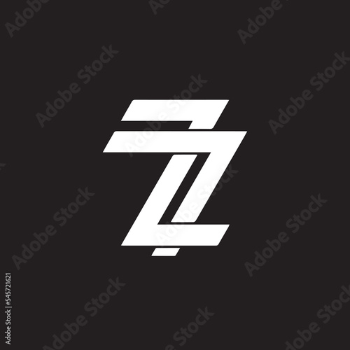 Creative Letter Z7 Logo Design Icon , Z7 Vector Logo Template photo