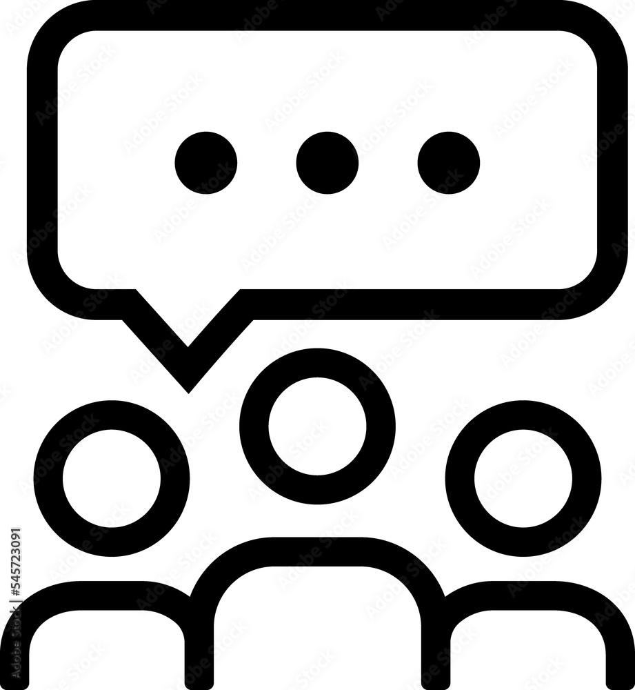 Fototapeta premium Business meeting,collaboration icon