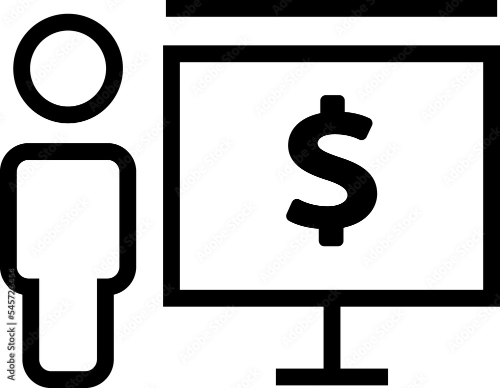 Investment linear icon