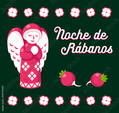 Noche de Rabanos carved radishes