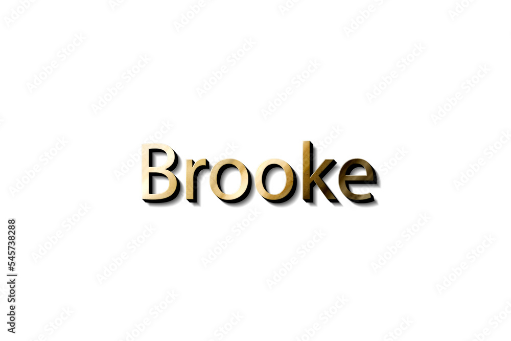 Brooke 3d mockup Brooke 3d mockup