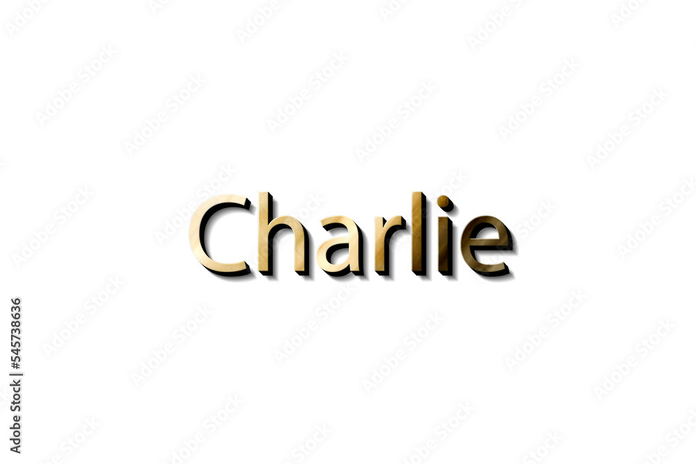 text name Charlie text name Charlie