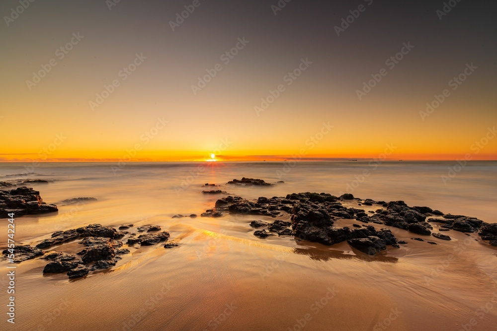 Sunset at the Bunbury beach in Western Australia Sunset at the Bunbury beach in Western Australia