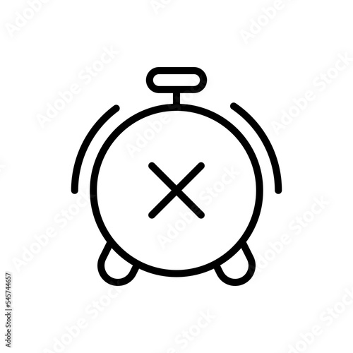 time remove symbol flat line icon
