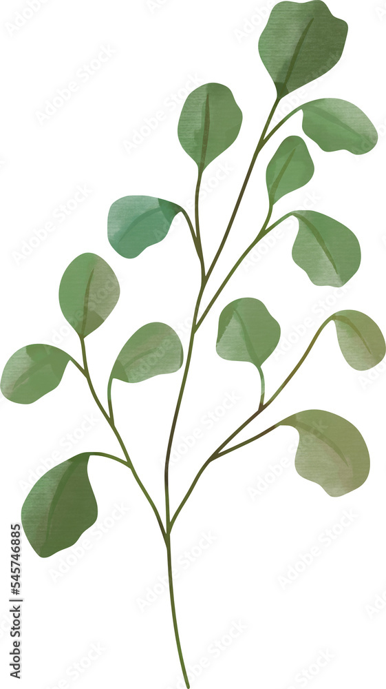 Watercolor leaf painting clipart png Watercolor leaf painting clipart png