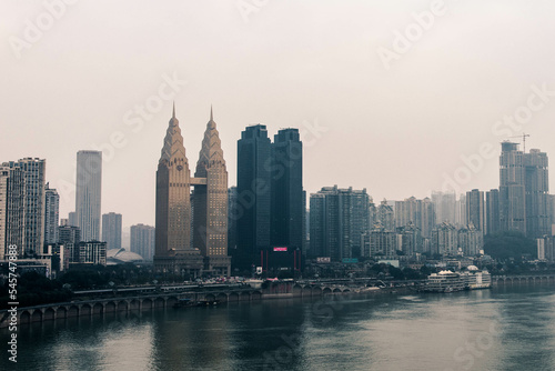 urban scene of Chongqing, China