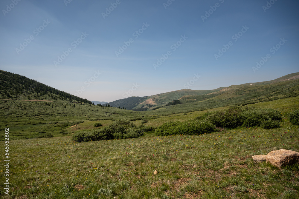 Fototapeta premium Sweeping Meadow Of Guanella Pass