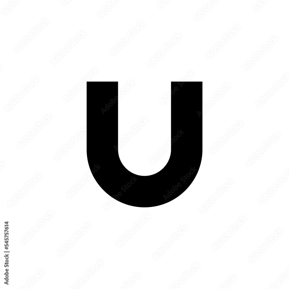 magnet simple icon on white background magnet simple icon on white background