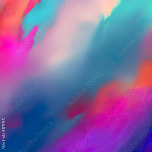 paint like graphic illustration colorful. Gradient background texture is blurry. Love poly consisting .Beautiful. Used for paper design, book. in abstract shape Website work, stripes,tiles