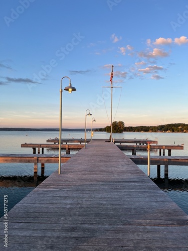 Pier sunset 