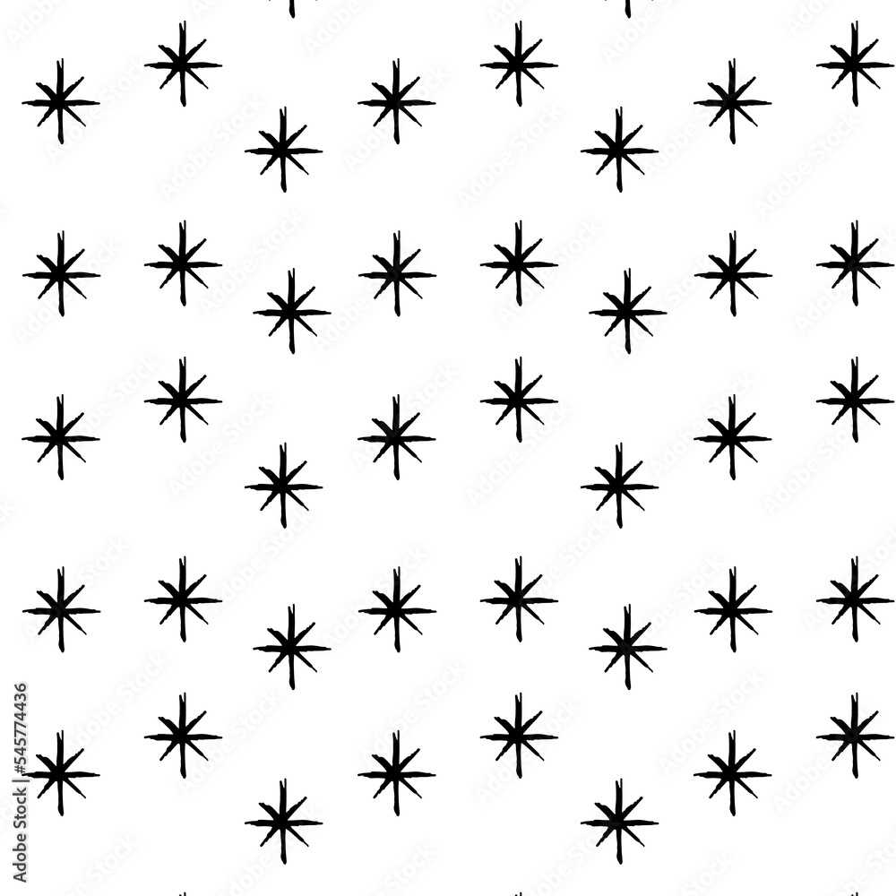 Seamless Pattern Small Stars Texture on White Background for Multiples Uses. Seamless Pattern Small Stars Texture on White Background for Multiples Uses.