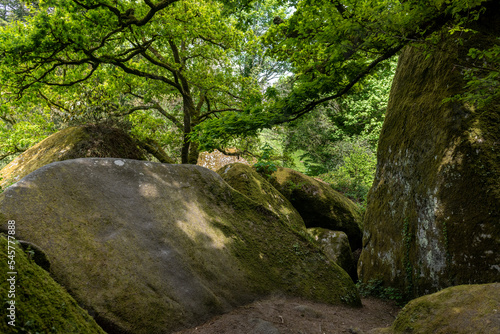 Huelgoat forest Le Menage de la Vierge in Brittany, France