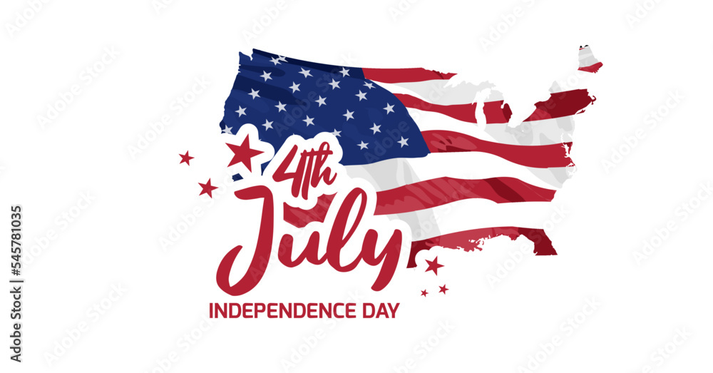 Fourth of July, independence day banner Fourth of July, independence day banner