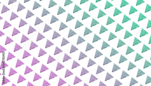 Green and pink watercolor tree pattern. Summer flora background. Beautiful plant illustration. Sketch texture hand drawing art. Fir woods aquarelle card. Design pine elements. Isolated background