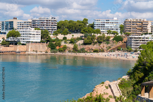 Platja dels Capellans beach Salou beaches Costa Dorada Catalonia Spain tourist destination photo