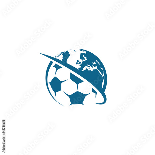 SOCCER UNITES icon can be used for creating logos for Sports Clubs, Soccer Academies, Football Teams, Sport Associations