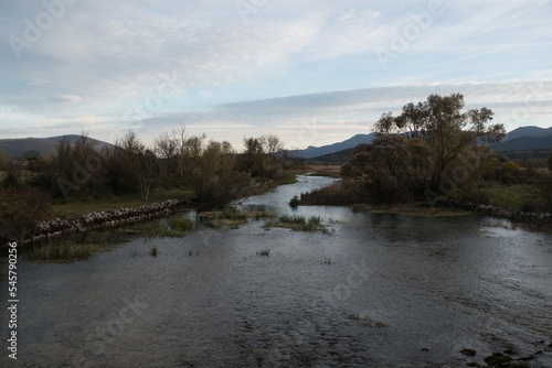 izvir cetine start of the river in croatia