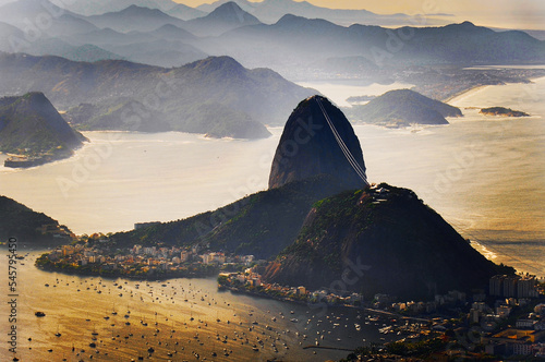 Sugarloaf Mountain in Rio de Janeiro-Brasil