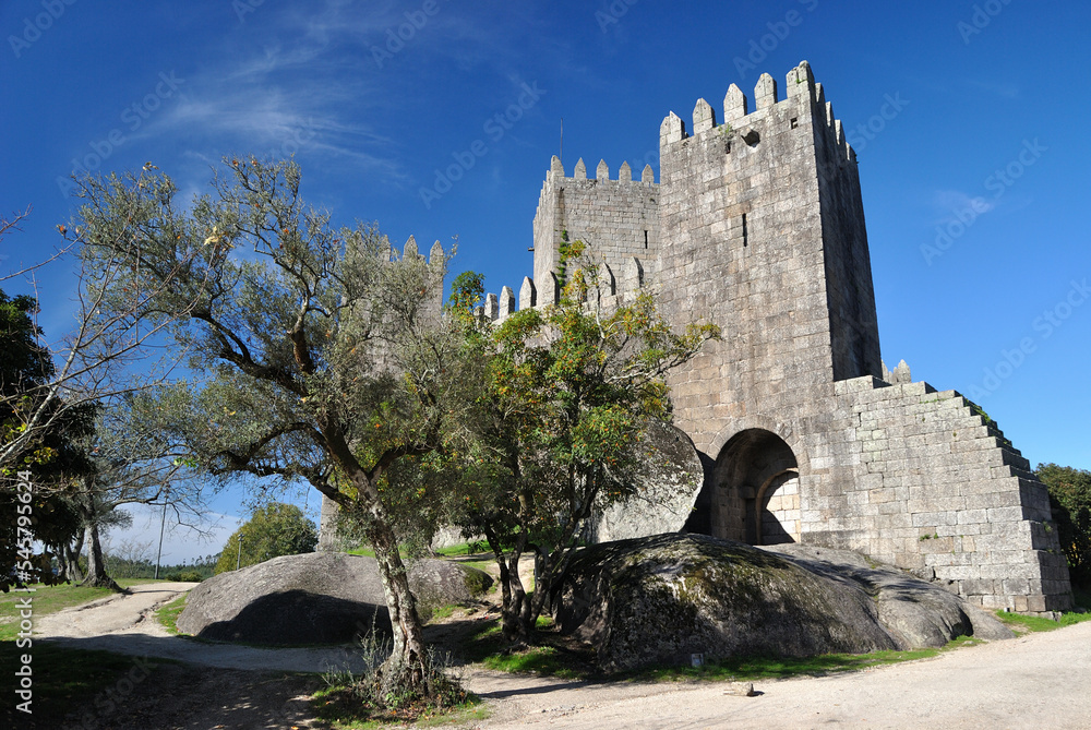 Castelo de Guimarães em Portugal