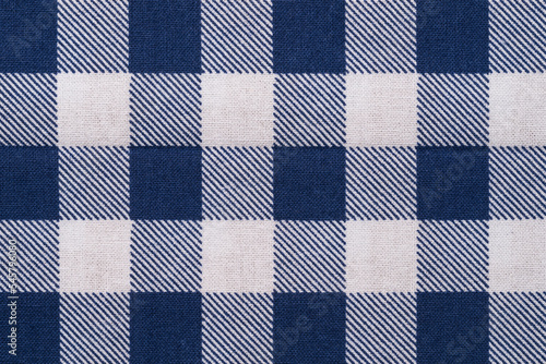 Closeup of a Background of a fabric with square shapes design.