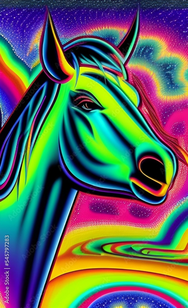 Obraz premium Running stallion