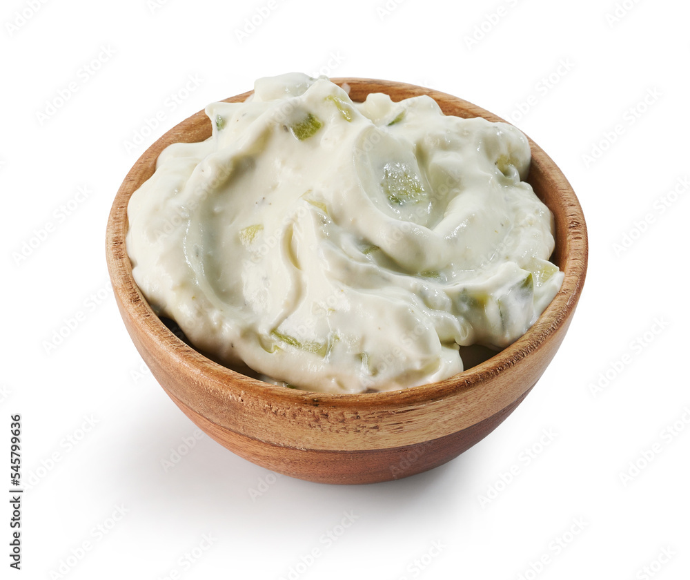 bowl of tzatziki sauce bowl of tzatziki sauce