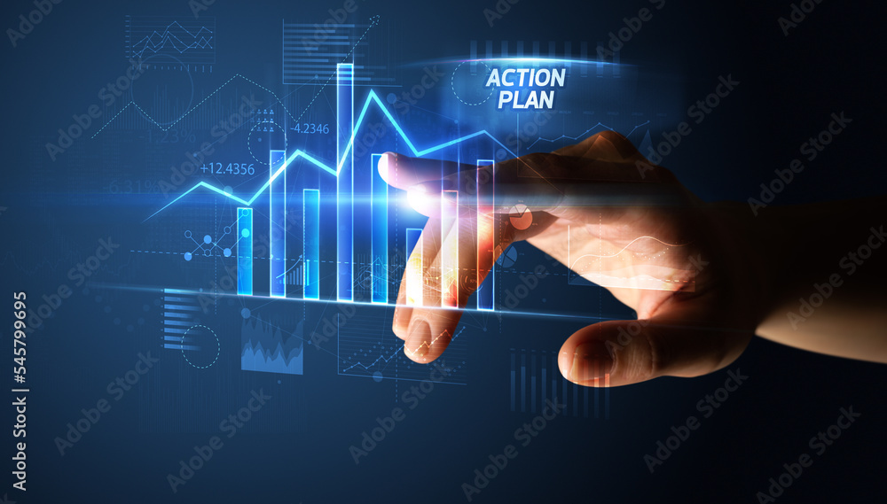 Hand touching business concept concept Hand touching business concept concept