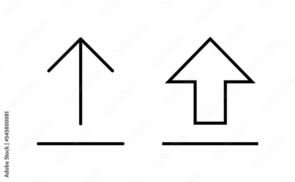 Upload icon vector for web and mobile app. load data sign and symbol Upload icon vector for web and mobile app. load data sign and symbol