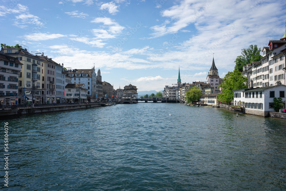 Obraz premium view of the old town