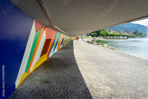 Colorful bridge