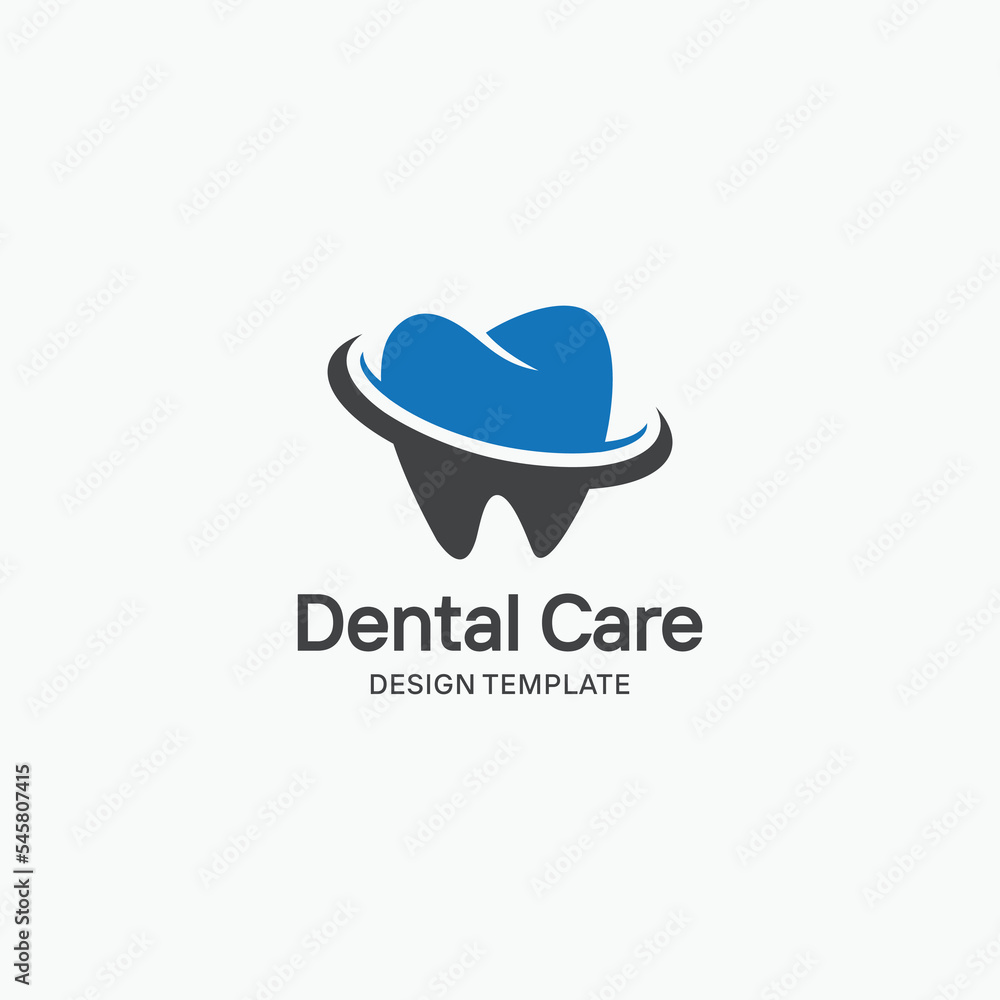 dental care logo design template dental care logo design template