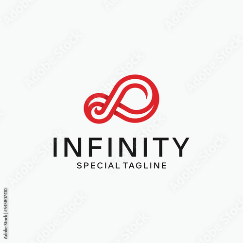 creative infinity logo design