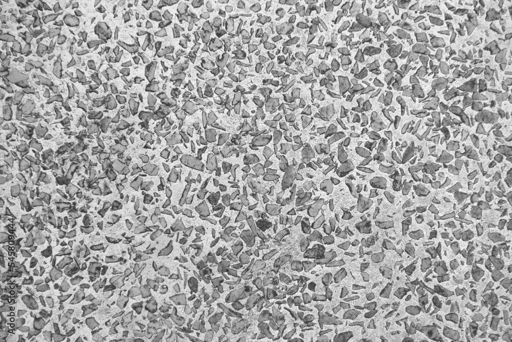 The surface of the old terrazzo floor is dirty. The surface of the old terrazzo floor is dirty.
