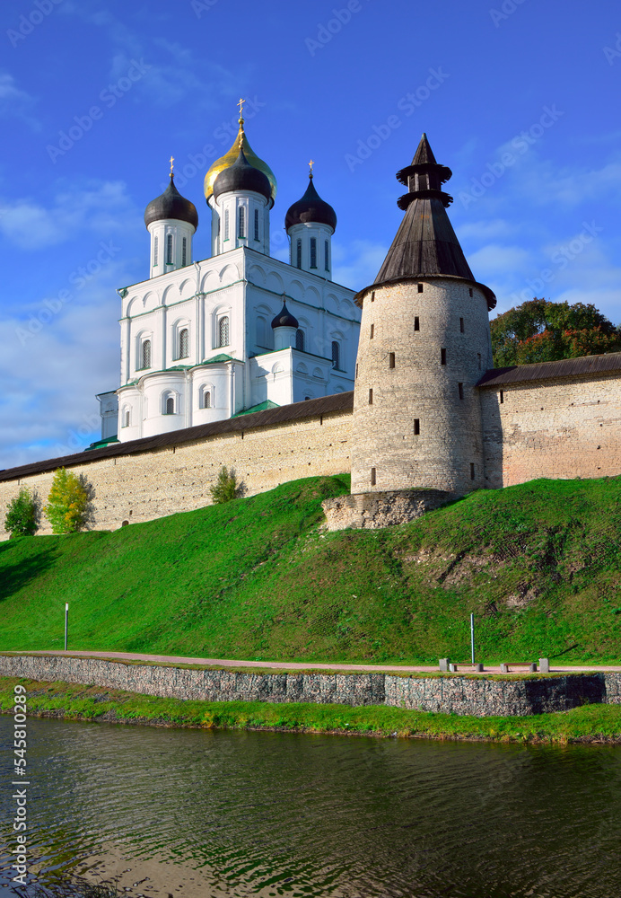 The Old Russian Pskov Kremlin