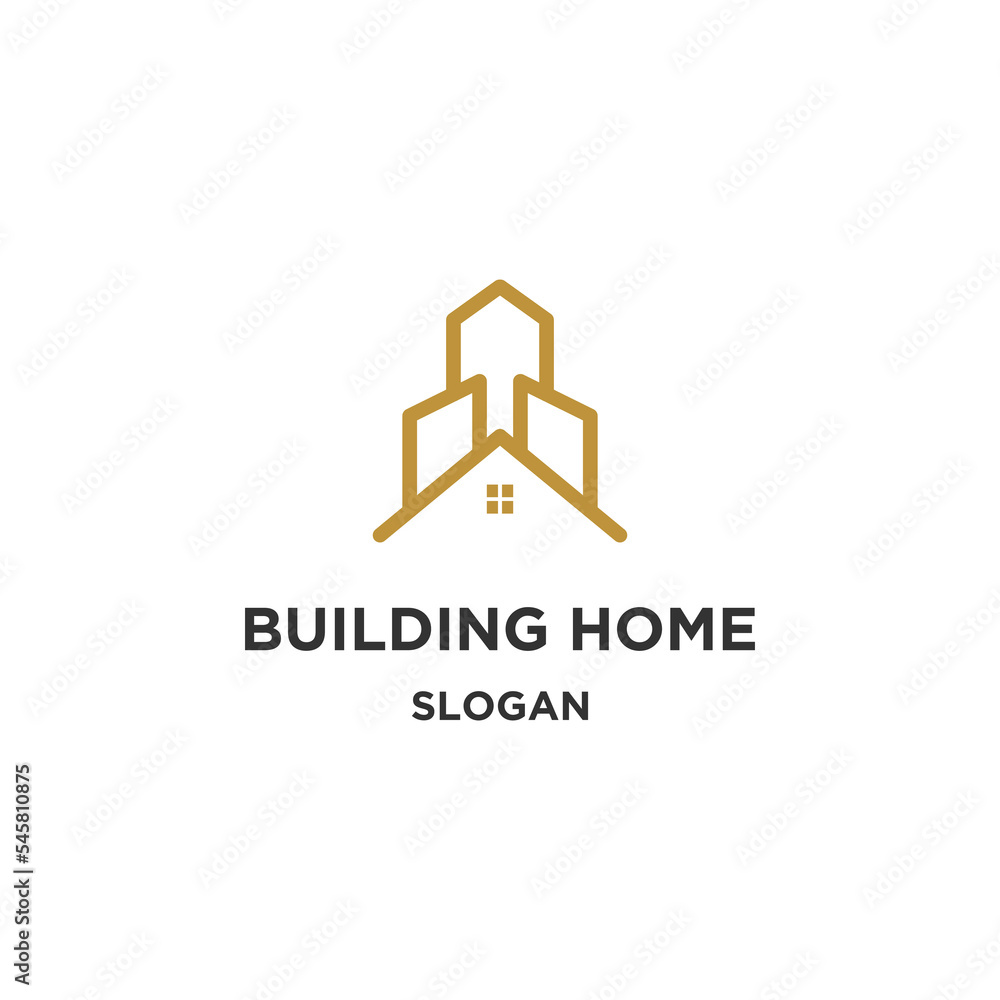 Building home logo icon design template vector illustration Building home logo icon design template vector illustration