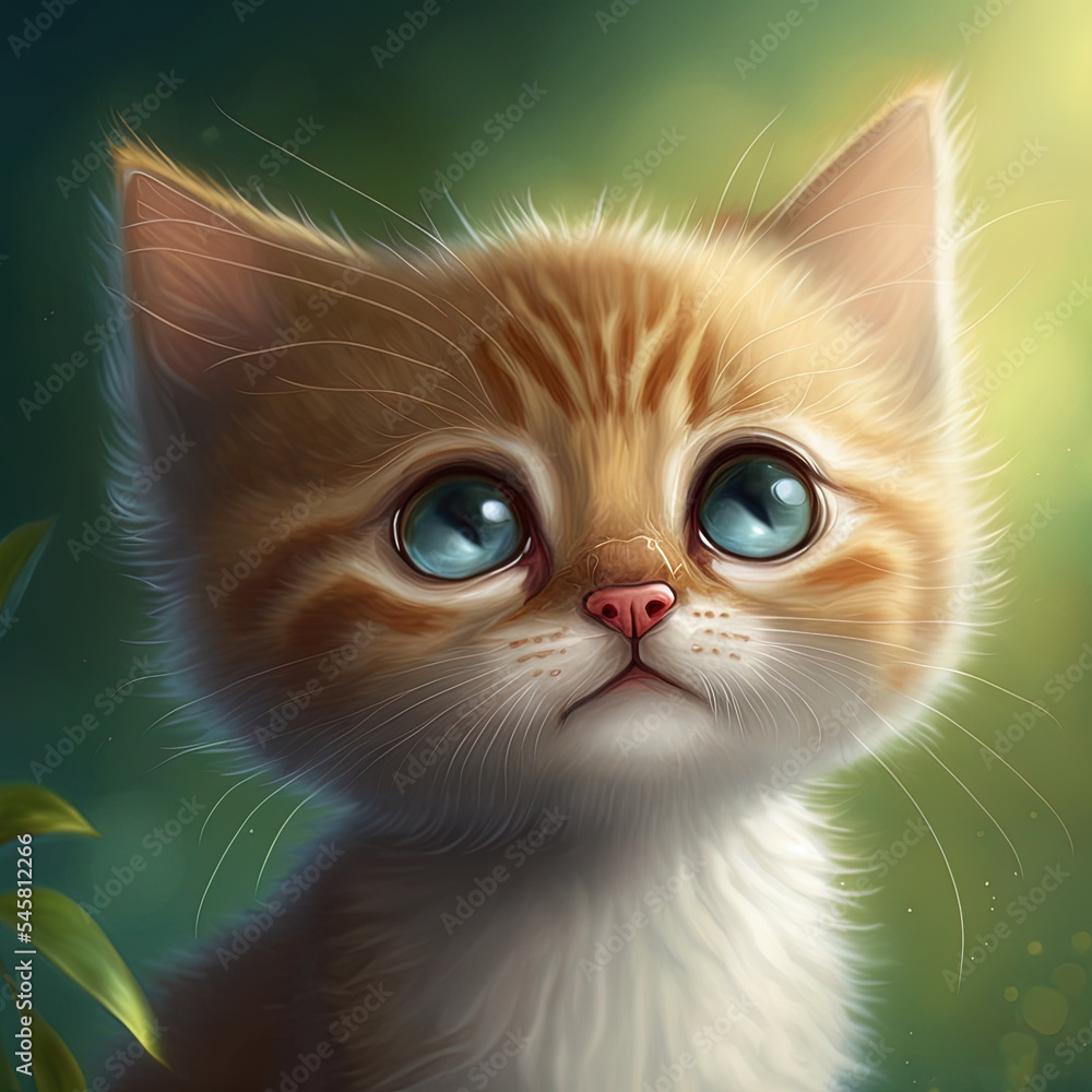 Fototapeta premium kitten