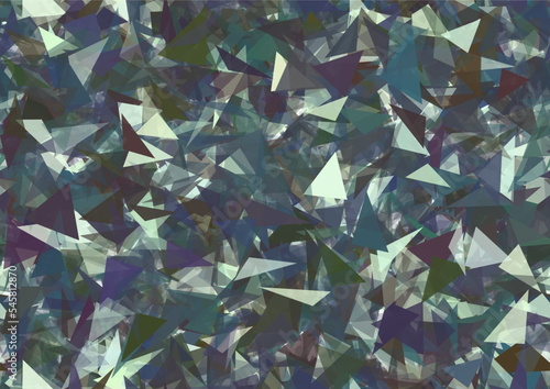 Background pattern abstract seamless design texture. Theme is about polygon, style, design, art, vector, shapes, sci-fi, random, pattern, modern, decorative, transparency, triangles, color