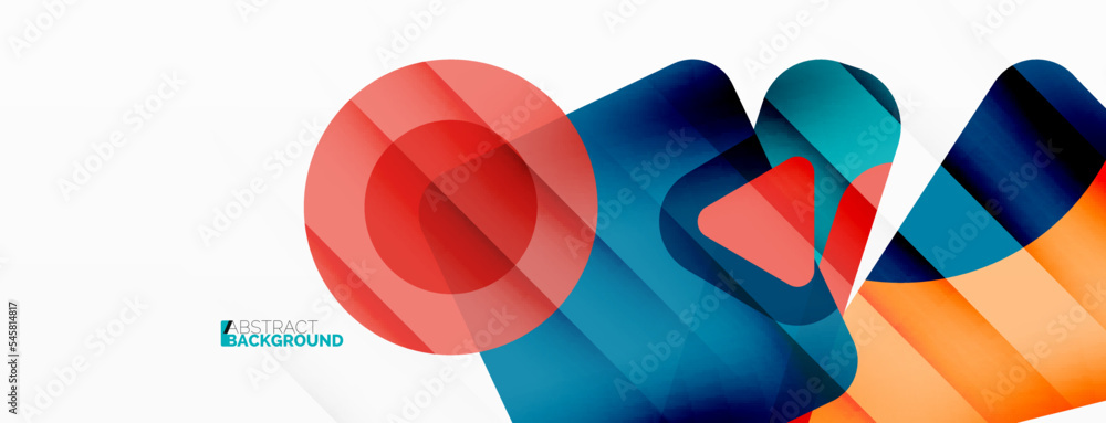Line, triangle, square and circle primitive composition. Vector geometric minimal abstract background for wallpaper, banner, background, landing page Line, triangle, square and circle primitive composition. Vector geometric minimal abstract background for wallpaper, banner, background, landing page