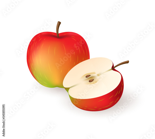 Season apple closeup