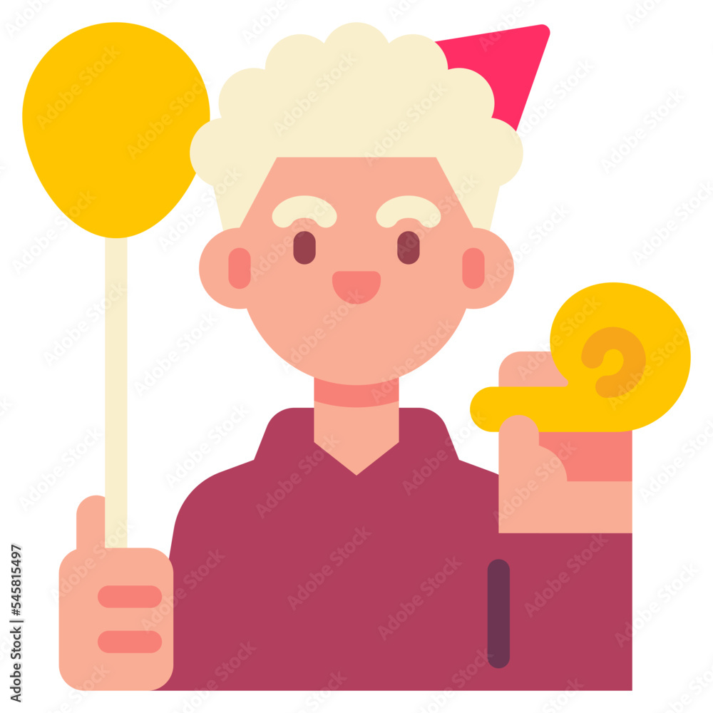 party flat icon