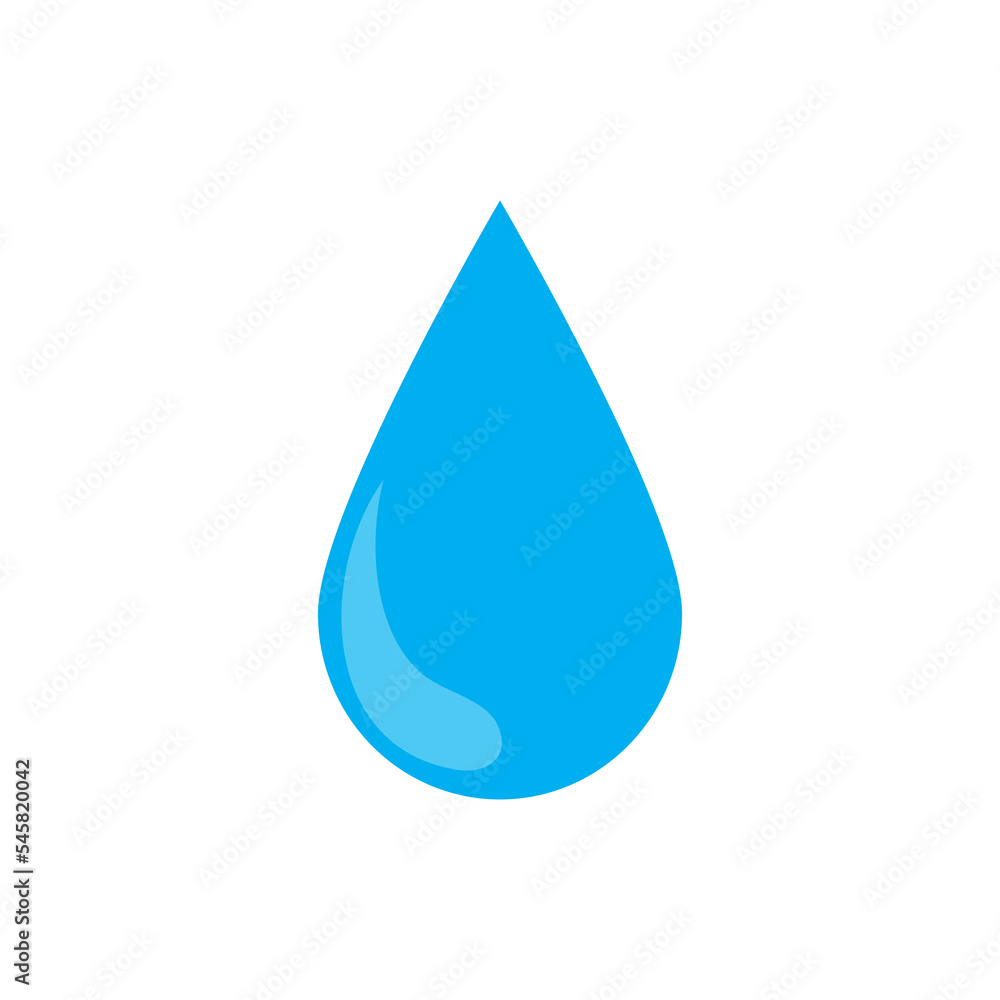 Water drop icon vector Water drop icon vector