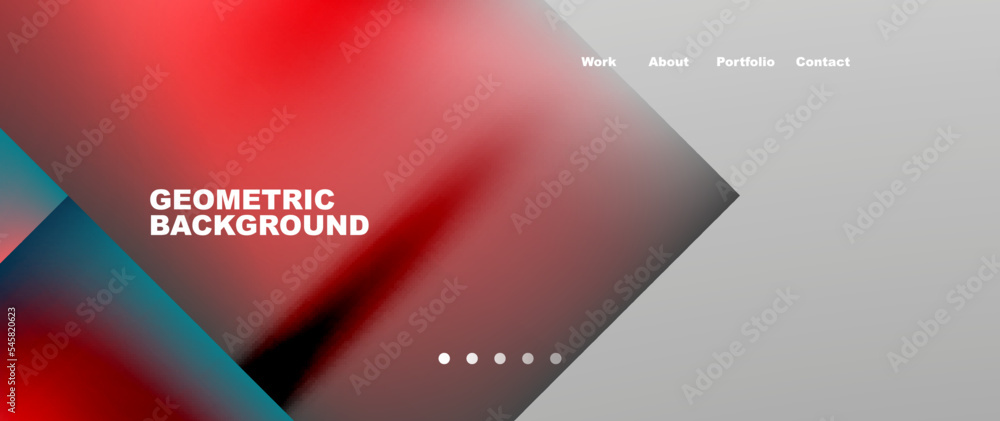 Overlapping circles abstract background template Overlapping circles abstract background template