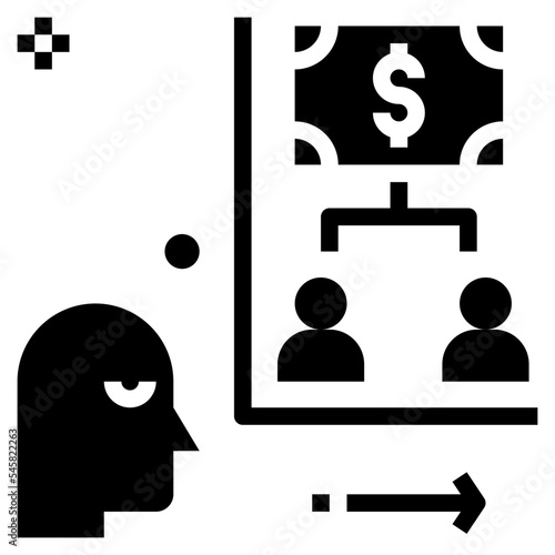 anticipate glyph style icon