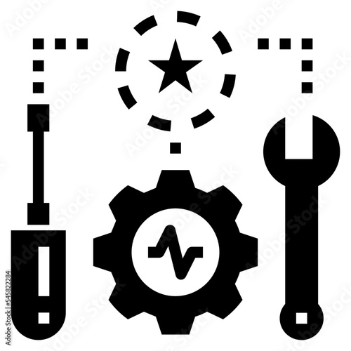 applied glyph style icon